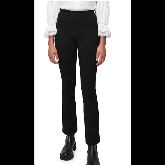 Maje Pants - MAJE Flared Stretch Leggings